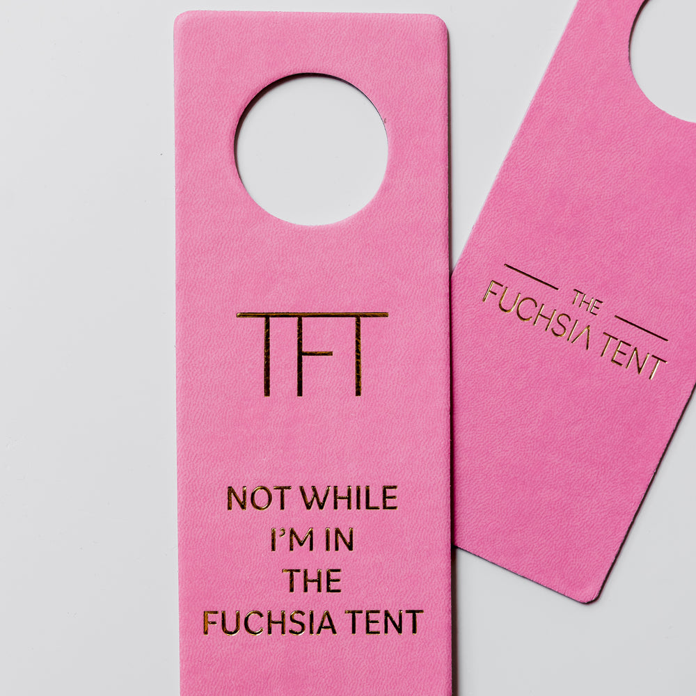 
                      
                        Fuchsia Door Hang (Not While I'm in The Fuchsia Tent)
                      
                    